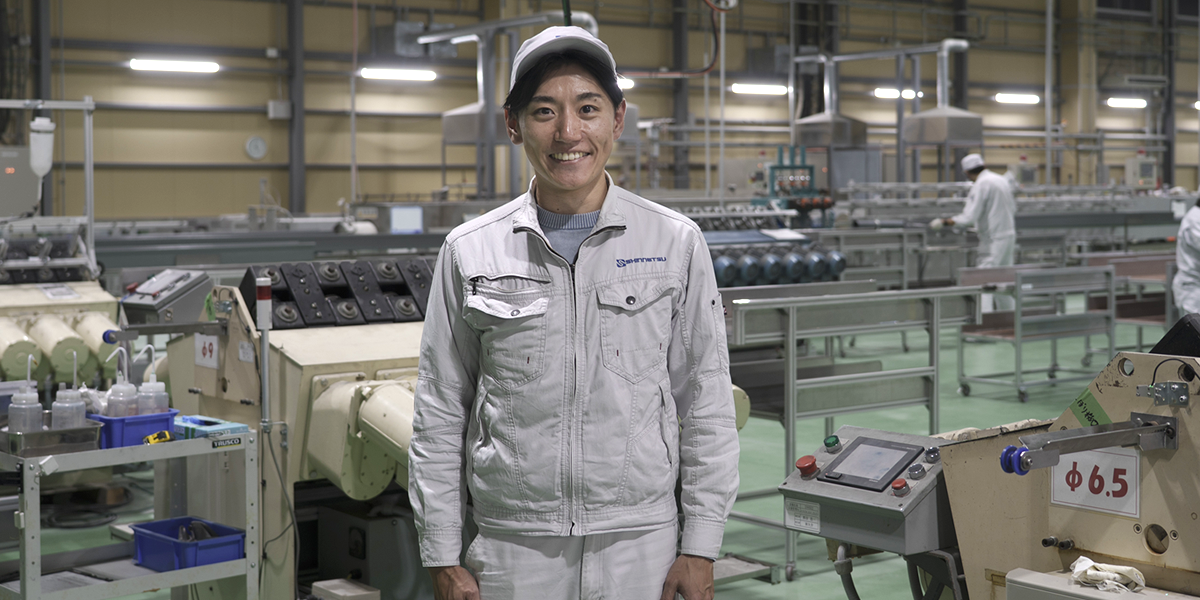 滞りなく設備を動かすための役割を担い、 今後も新熱工業の現場を支える存在として頑張ります！